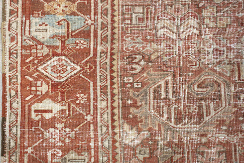 Antique Heriz Area Rug (6' x 7')